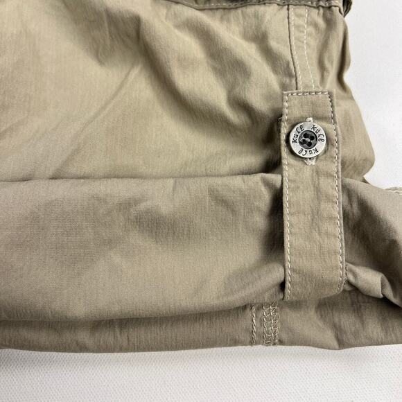 Kuhl Resistor Air Roll-Up Short Adjustable Cargo Crop Pant/Bermuda Tan Size 6 - Picture 5 of 12